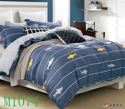 Pościel Bawełna 160X200 3cz #M1074 Pościel Bawełna 160X200 3cz #M1074