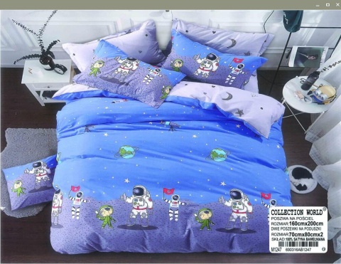 Pościel Bawełna 160X200 3cz #M1247