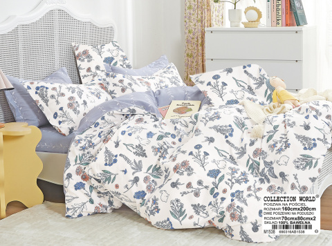 Pościel Bawełna 160X200 3cz #M1538