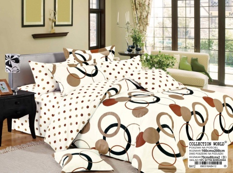 Pościel Bawełna 200X220 4cz #M412