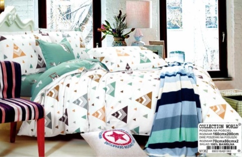 Pościel Bawełna 160X200 3cz #M1362