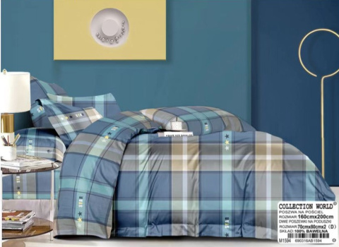 Pościel Bawełna 160X200 3cz #M1594