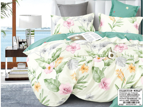 Pościel Bawełna 200X220 3cz #M1667